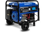 Generatore Di Emergenza Eberth 5500 Watt Generatore Di Corrente Con Telaio, Avviamento A E, Motore A Benzina Da 13 Cv, 4 Tempi, Monofase, 2X 230V, 1X 12V, Avr