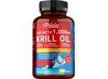 Olio Di Krill Antartico 1000Mg (120 Capsule) Integratore Alimentare, Cervello, Articolazioni, Cuore, Occhi, Sistema Immunitario