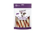 Dokas Dog Snack Kau-Twister Rinderhaut &, Ente 9x 200g Hundesnack