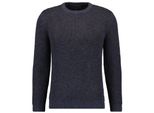 Rundhalspullover Ragman, Herren, Gr. 52, Braun, Strick, 100% Baumwolle, Rundhals, Pullover Rundhalspullover