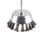 Pro Spazzola A Tazza Pesante In Metallo, Gambo Dritto, 65 X 0,5 Mm