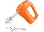Sencor Shm 5403OR Frusta A Mano, 5 Velocità + Turbo, 2 Accessori Nella Confezione (Set Di Fruste E Fruste Per Impastare), Comodo Rilascio E Rimozione Degli Accessori, Potenza 200W
