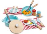 Set Da Cucina Giocattolo Hape - Little Chef Cooking & Serve Play Set Da Cucina In Legno