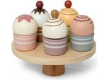 Vassoio In Legno Per Cupcake By Astrup - Cupcake Su Alzata Per Torta