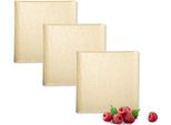 Wilmax Piatti Quadrati In Porcellana Arenaria (Set Di 3) WL-661305/A3