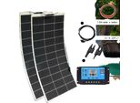 Kit Di Pannelli Solari Flessibili, Potenza 300W, 2 Pezzi Monocristallini, Opzione 150W, 300W 2 Pezzi 150W Set