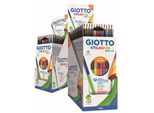 Giotto F25690000 Matite Colorate Stilnovo Bicolore - Scatola Da 12 Pezzi