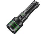 Torcia Asort Led Ricaricabile Estremamente Luminosa 500.000 Lumen, Zoom Di Grande Apertura, Alimentata A Batteria Usb, Lunga Durata Di Funzionamento, 6 Luci
