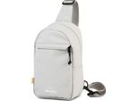 Bench. Borsa A Tracolla Casual Slingbag Light Grey Grigio Chiaro