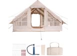 Succebuy Tenda Da Campeggio Gonfiabile Per 5-8 Persone Con Pompa, Montaggio Rapido