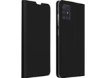 Dux Ducis, Custodia Flip Con Funzione Di Portacarte E Supporto Per Samsung Galaxy A51, Nero