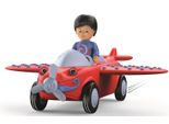 Toddys By Siku 0116, Leo Loopy, Macchinina A 3 Pezzi Con Luci E Suoni, Intrappolabile, Figura Mobile Inclusa, Motore Estraibile Di Alta Qualità, Rosso/Grigio, A Partire Da 18 Mesi