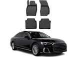 2017-2025 Audi A8 S8 D5 Tappetini Tpe Nero 4 Pz