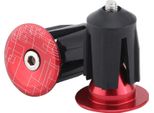 2Pcs Bicycle Bar End Plugs Bike Handlebar Caps For Road Mountain Bikered