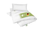 Dreamstar Piumino 4 Stagioni + Cuscino | 135X200+40X80 Cm | Set Biancheria Da Letto Eco