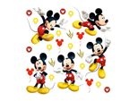 Tatuaggio Da Parete Disney Topolino Rosso E Giallo - 600229 - 30 X 30 Cm