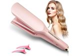 Ferro Arricciacapelli Arricciacapelli Per Capelli 32 Mm, Onde Profonde, Onde D'acqua, Ferro Arricciacapelli A Onde Francesi Per Capelli Lunghi/Corti, Temperatura Regolabile