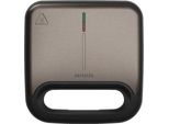 Piastra Per Sandwich 3 In 1 Aiwa ASM-750, 750W, Piastre Antiaderenti Rimovibili, Sandwich, Grill, Waffle, Marrone