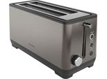 Tostapane Aiwa ABT-1600, 2 Fette, 1600 W, 7 Livelli Di Doratura, Scongelamento E Riscaldamento