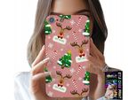 Custodia Per Iphone 5 / 5S / 5C - Albero Di Natale Motivi Di Canna Di Renna