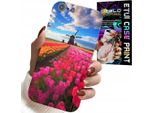 Custodia Per Iphone 5 / 5S / 5C - Campo Di Tulipani Colorati, Tulipano, Custodia