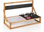 Cucina Fango Cucina Per Bambini Da Esterno In Legno Di Abete Con Accessori Naturale 81 X 36 X 49 Cm