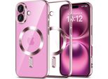 Tech-Protect Magflex Magsafe Iphone 16 Rosa Lucido