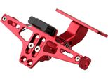 Universale Cnc Moto Angolo Regolabile In Alluminio Targa Numero Supporto Telaio Blu