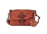 Handtasche HARBOUR 2ND Logan, Damen, Gr. B/H/T: 19cm x 12cm x 8cm, braun (cognac), Rindsleder, Taschen Handtasche