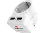 Skross 00187171 Skross Europe To Uk Usb Reiseadapter