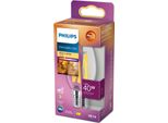 Philips By Signify Philips Candela A Filamento Trasparente 40W B35 E14