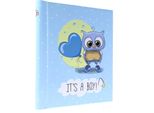 Album Fotografico Autoadesivo Per Bambini 22X28/60. Blu Gufo