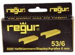 Punti Metallici Regur® 53/6, 5000 Pezzi