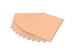 100X Folia 6442 Tonpapier - A4, Albicocca