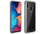 Avizar, Custodia Protettiva Ibrida Cristal Per Samsung Galaxy A20E, Trasparente