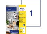 Avery Zweckform LR3478-10 10 Etichette Avery Zweckform LR3478-10 Bianco 210,0 X 297,0 Mm
