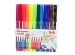Topwrite - Set Di Pennarelli / Penne / Evidenziatori 12 Pezzi.
