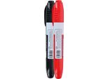 Topwrite - Set Di Pennarelli Doppi Per Lavagna Cancellabile A Secco 2 Pezzi (Nero/Rosso)