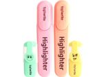Topwrite - Set Di Evidenziatori 4 Colori