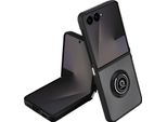 Avizar, Samsung Galaxy Z Flip 7 Custodia Pieghevole Con Anello Magnetico, Nero