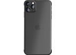 Avizar, Custodia Bumper Iphone 11 Pro In Silicone Antiurto In Due Pezzi, Nero