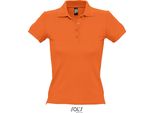 Sols 11310 | Poloshirt Da Donna People 210 - Farbe: Arancione - GrößE: L