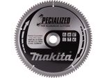 Lama Per Sega Circolare Makita, Specializzata, Tct Tct - 305 X 30 Mm - 100 Denti - Alluminio