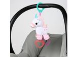 Bright Starts Giocattolo Attivo Sull'anello C Sparkle & Shine Unicorno Bianco 0 M+