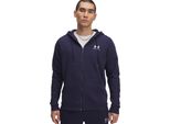 Under Armour Icon Fleece Taping Zip Pullover Blu M / Uomo Regular Blu M