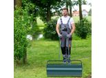 Rullo Da Prato Rullo Manuale Da 90 Cm Rullo Da Giardino Da 63 Litri Con Rullo Da Prato A Tamburo Resistente Verde