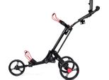 Carrello Da Golf A 3 Ruote Carrello Da Golf Carrello Da Golf Pieghevole Semplice Carrello Push And Pull Nero