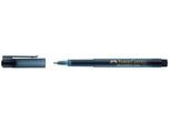 10X FABER-CASTELL 155499 Fineliner Broadpen 1554 Nero