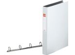 Esselte - Raccoglitore Ad Anelli Vivida 4R A4 25Mm Pp Bianco | 1 Pezzo