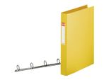 Esselte Raccoglitore Ad Anelli "Standard"", Giallo Vivida, 4 Anelli, 42 Mm, A4, Pp"